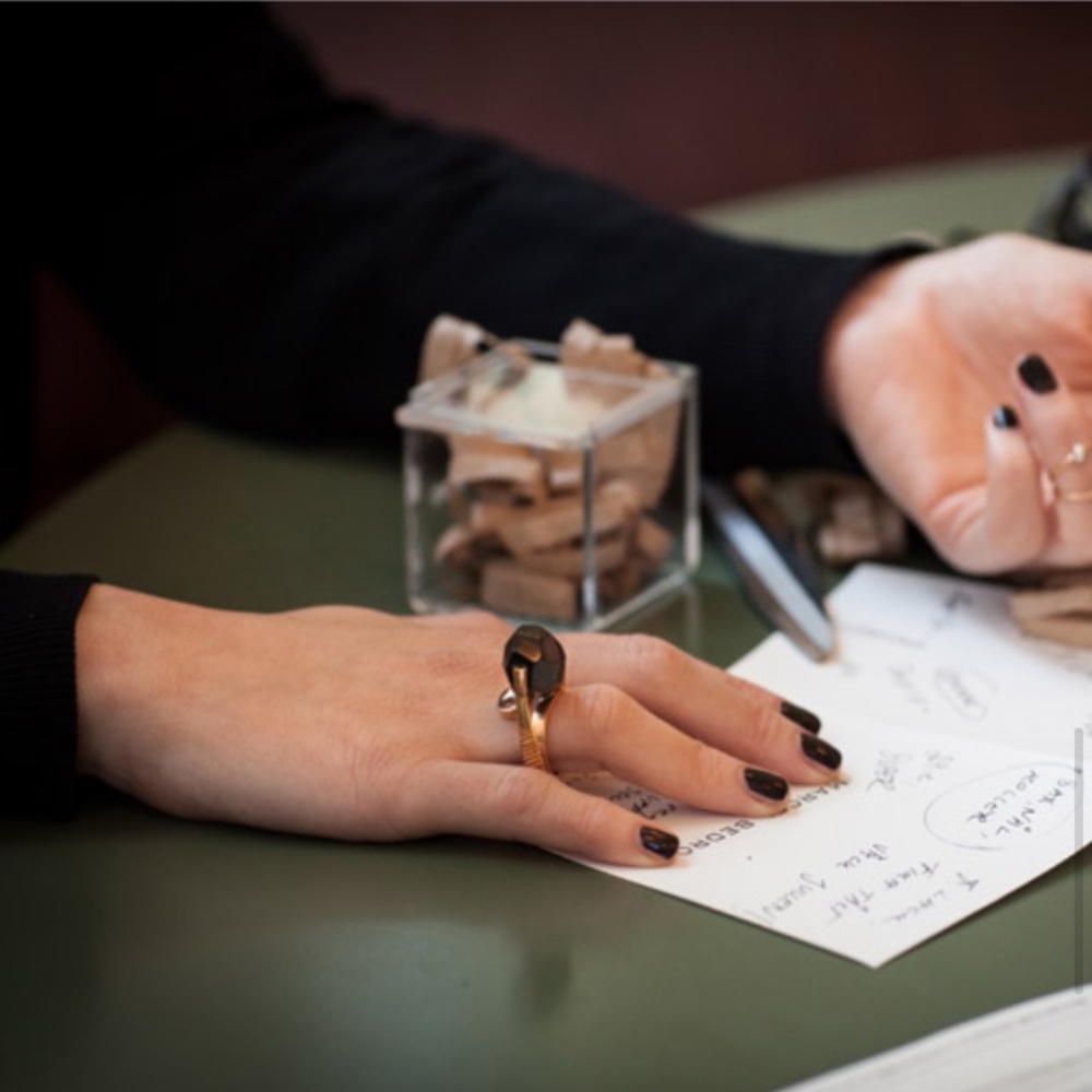 Marcel Bedro Sterling silver w semi precious stone